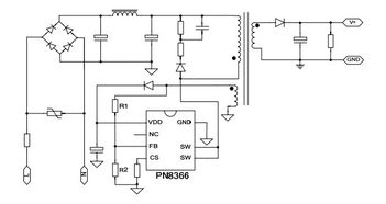 PN8366 高效5V/1.2A LED驱动电源IC芯片的设计与服务解析